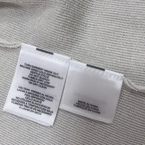 Anne Klein Open Front 2-Pocket Knit Cardigan - Picture 7 of 8